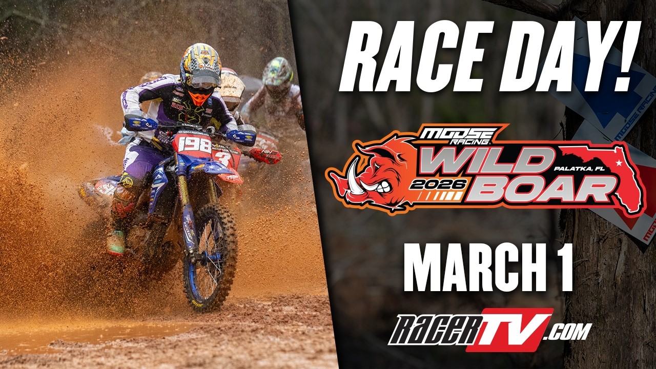 2026 GNCC Racing Live | Moose Racing Wild Boar | Round 2 - Motorcycles