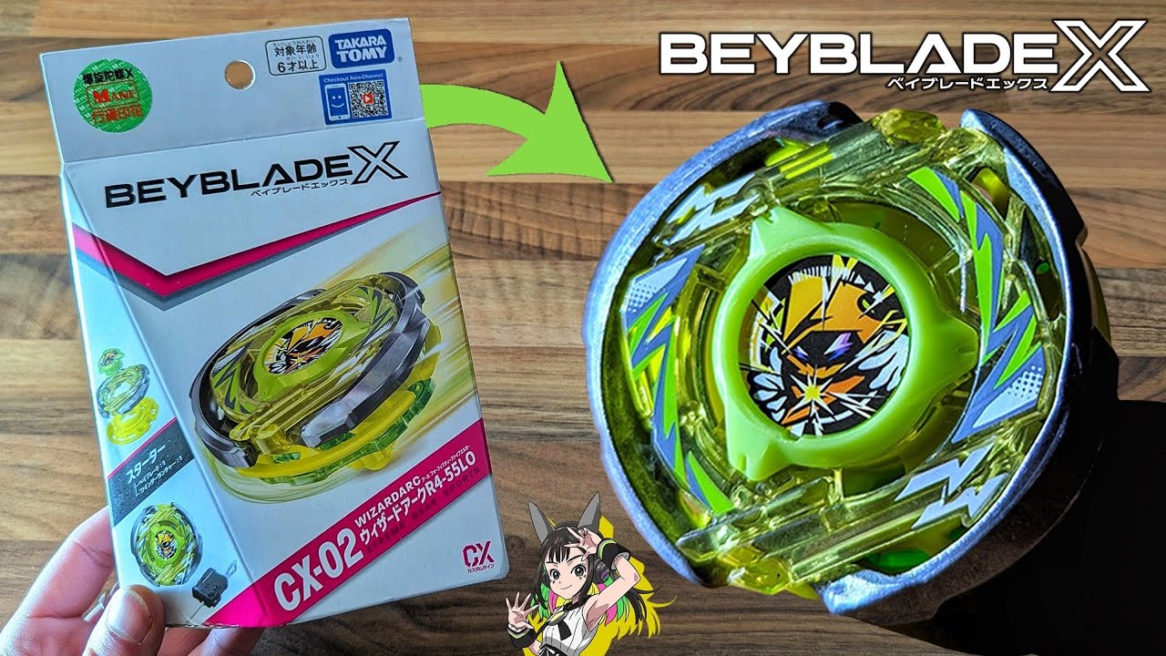 LA PIRE ÉVOLUTION ??? - BEYBLADE X CX-02 WIZARD ARC R 4-55LO UNBOXING & REVIEW
