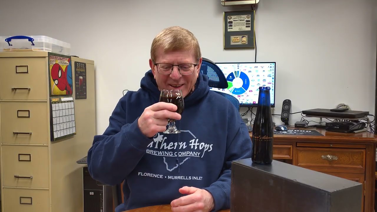 Beer Review: NYE Review, Boston Beer Co Samuel Adams Triple Bock 1994 vintage