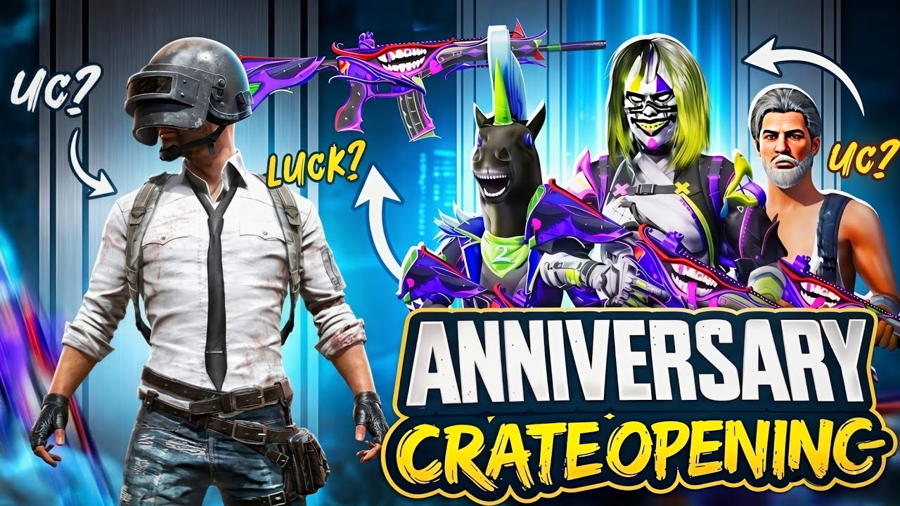 Opening New BGMI Anniversary Crates 🔥 Worth It or Waste?