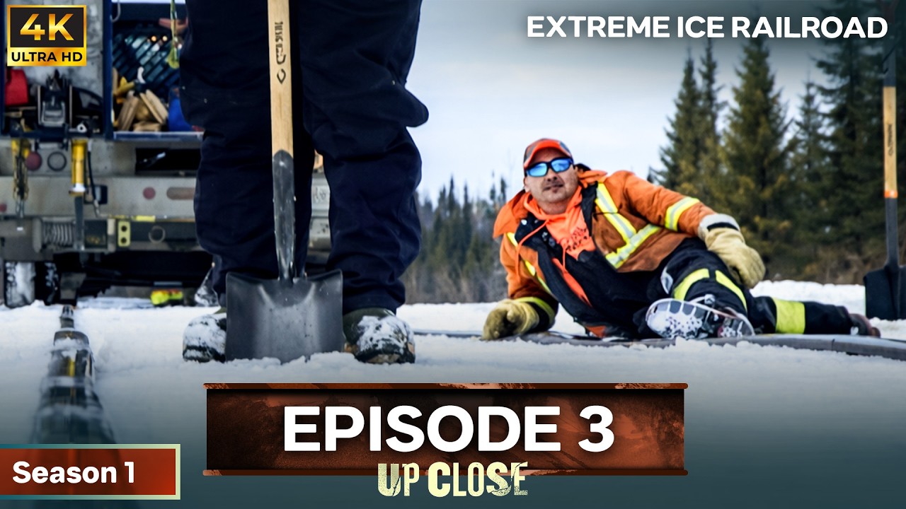 World's Toughest Railway: Extreme Ice Railroad [4K] | Up Close