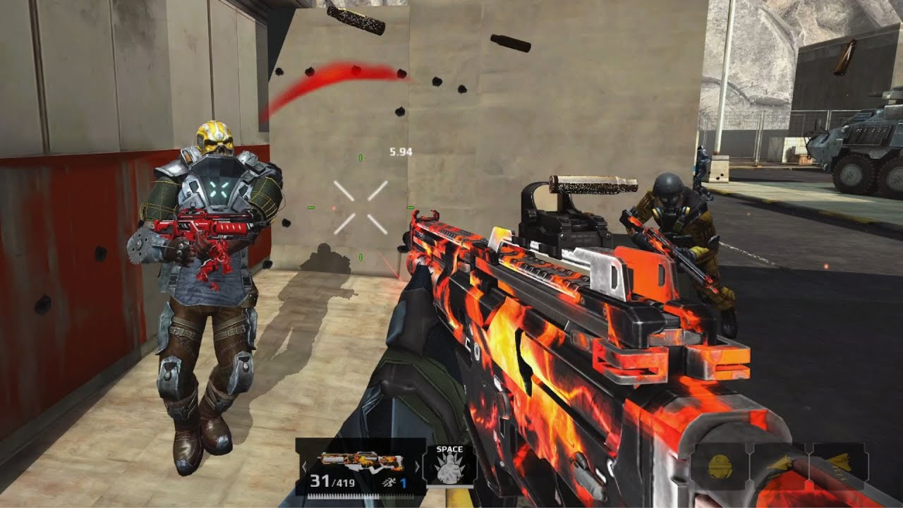 Modern Combat 5 I play without damage🥵😱