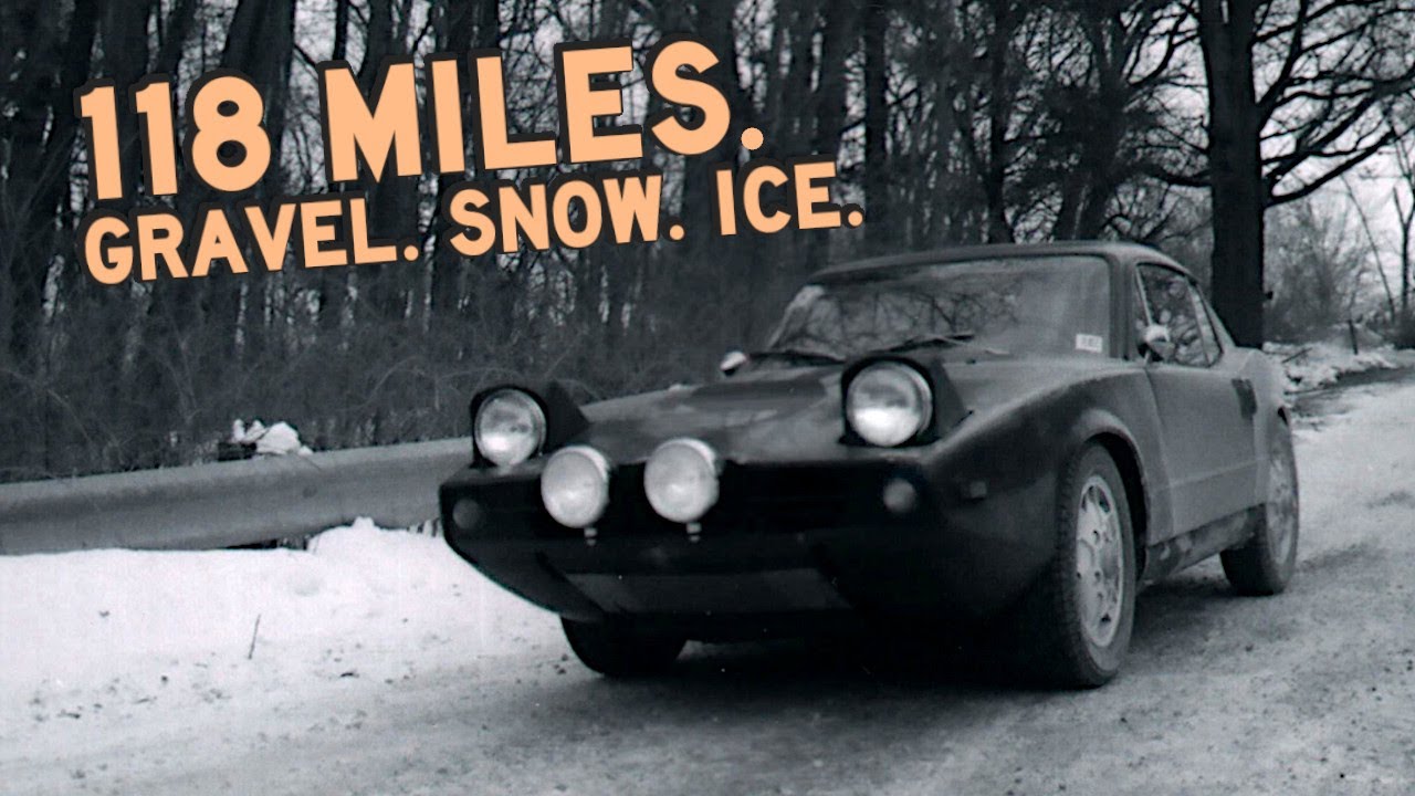 Winter Rallying a '73 Saab Sonett! Ep. 33