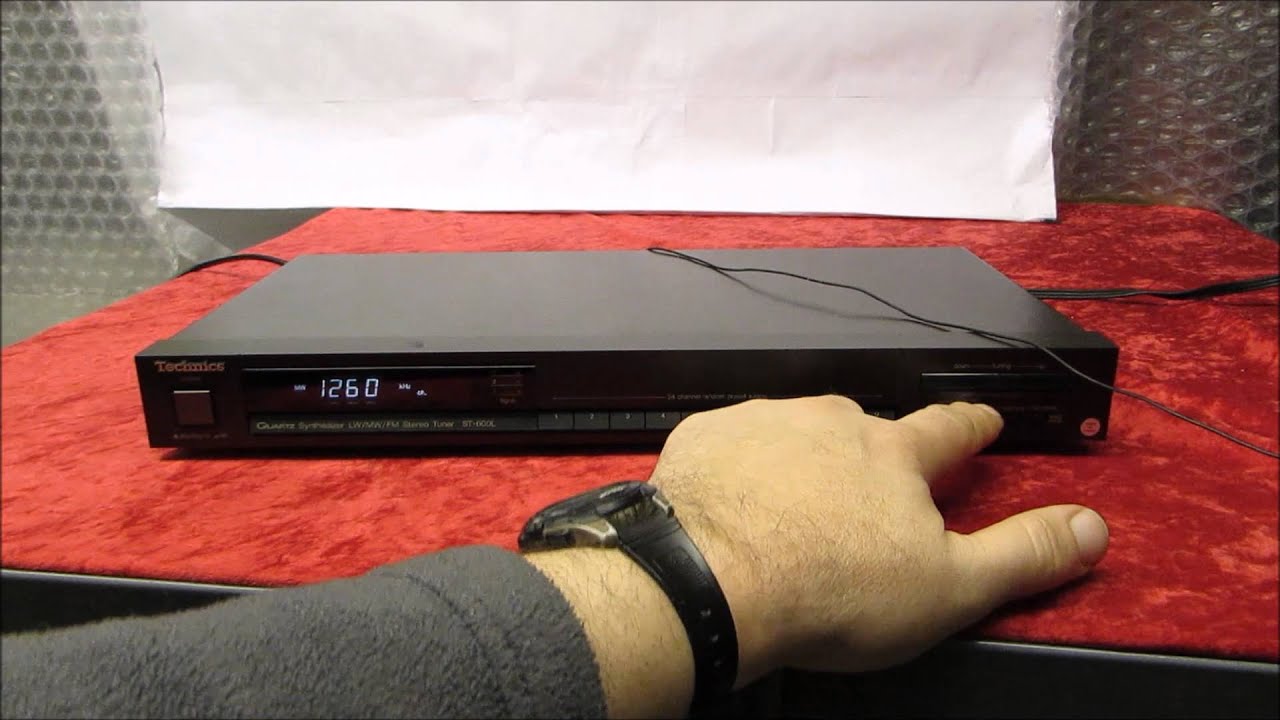 TECHNICS ST-600L TUNER ~ FULLY WORKING