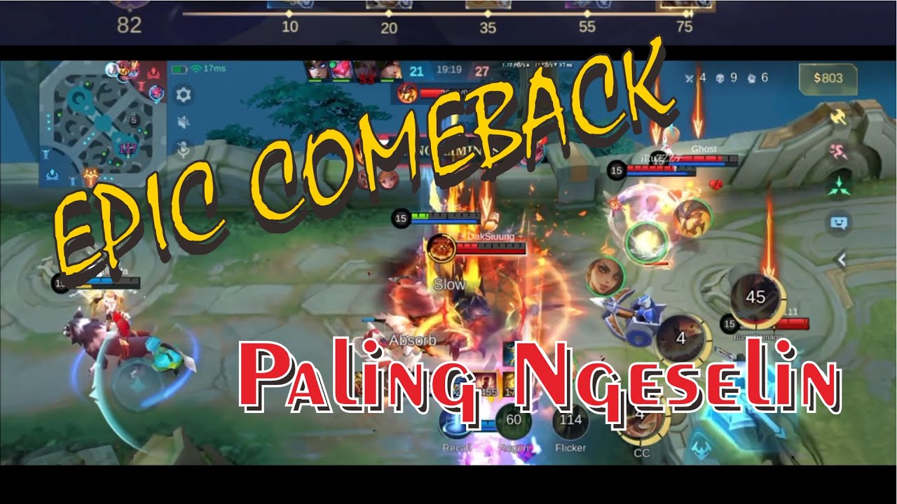 Epic Comeback setelah pada bingung sendiri
