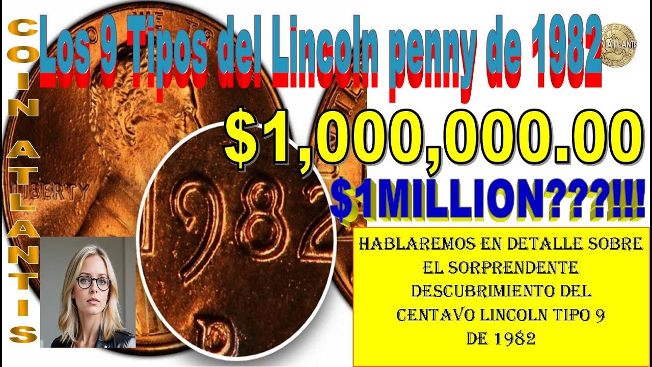 Un centavo de cobre raro de 1982 vale la asombrosa cantidad de un millón de dólares!!!