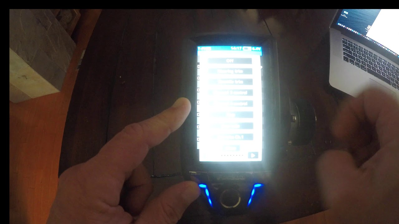 Futaba 7PX Momentary Winch Control Programming