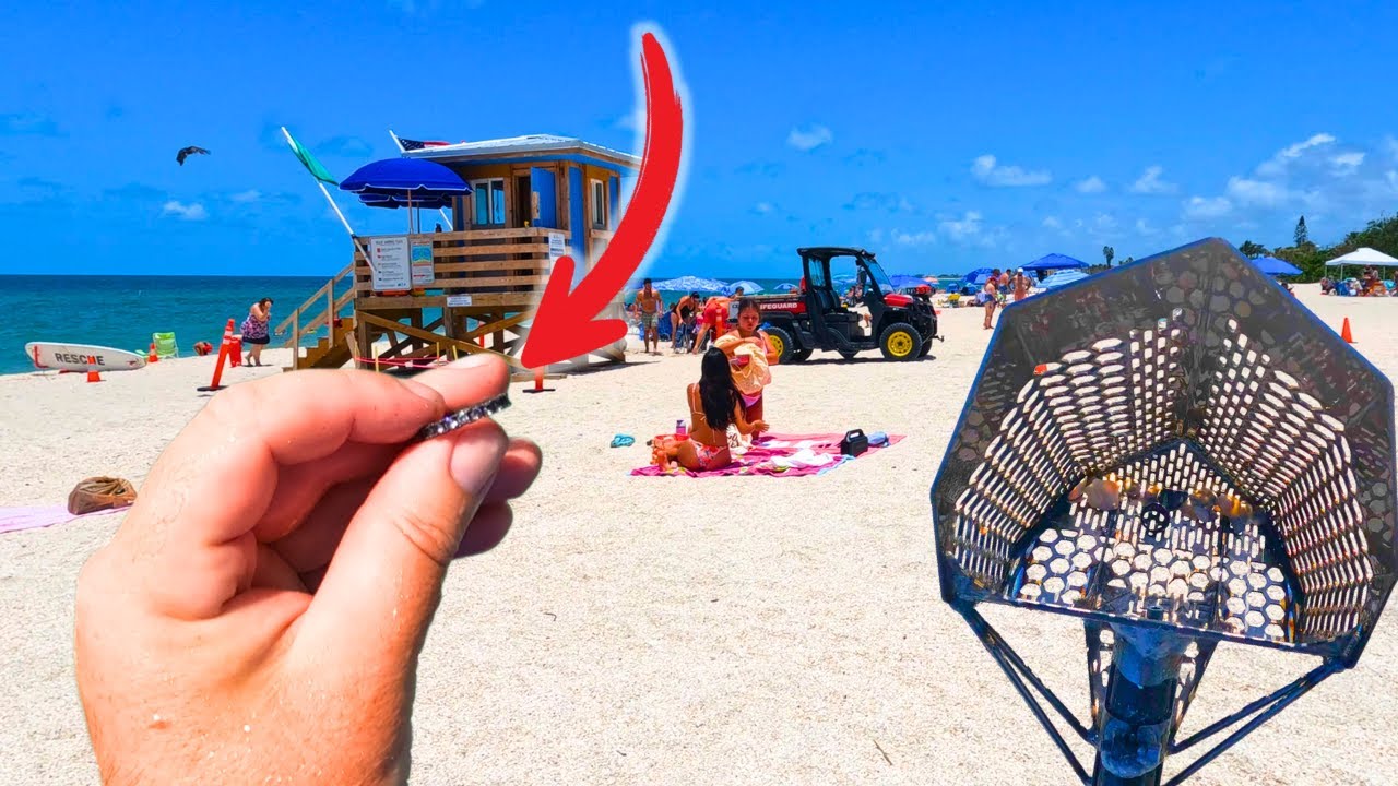 Finding a PILE of Jewelry at The Beach!!!