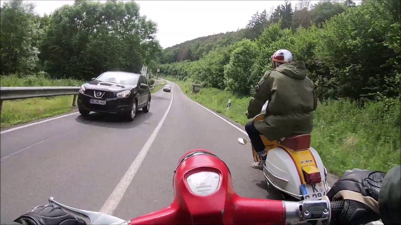 2 men from LINZ Scooter ride out 2019