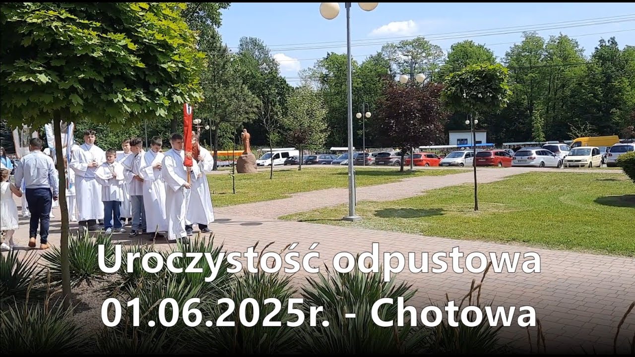 Uroczysta procesja odpustowa -  01.06.2025r.