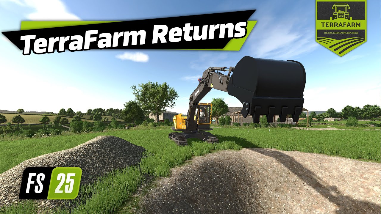DIG ANYWHERE on ANY MAP - Terrafarm is Back for FS25