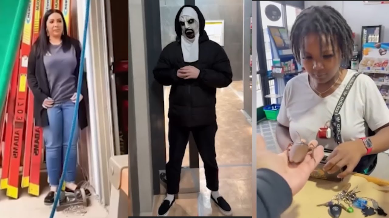 Scare Cam Pranks 🤣🤣 l Funny Videos TikTok Compilation | Funny Compilation | Jump scare | Funny Fail