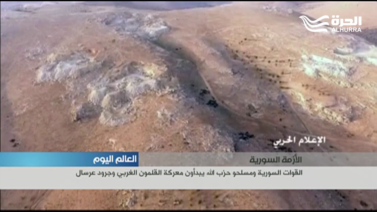 القوات السورية ومسلحو حزب الله يبدأون معركة القلمون الغربي وجرود عرسال