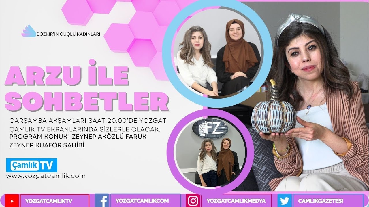 Arzu İle Sohbetler I Bozkır’ın Güçlü Kadınları  I Zeynep Aközlü Faruk Zeynep Kuaför Sahibi