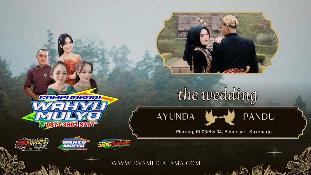🔴📡LIVE CAMPURSARI WAHYU MULYO ❃ Wedding Ayunda & Pandu ❃ WM_ORGANIZER ❃ Sukoharjo, 13 Februari 2026