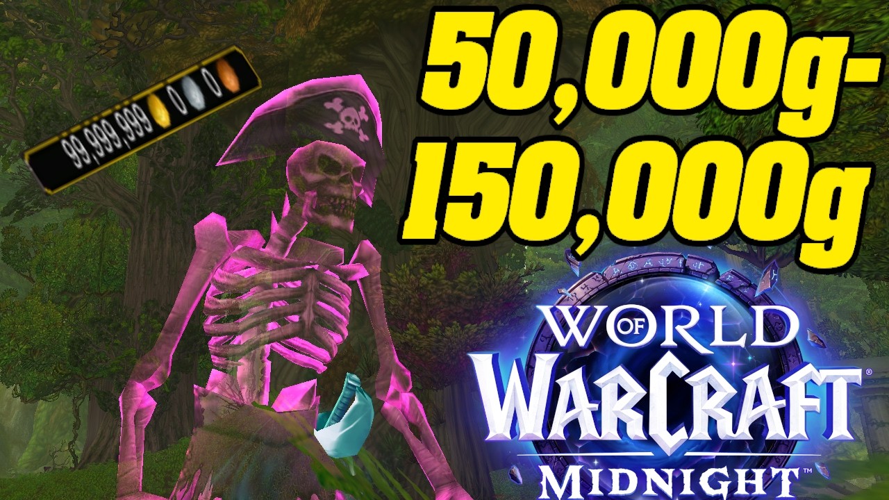 50 000 - 150 000 г! Полуночная фарм-станция в WoW!