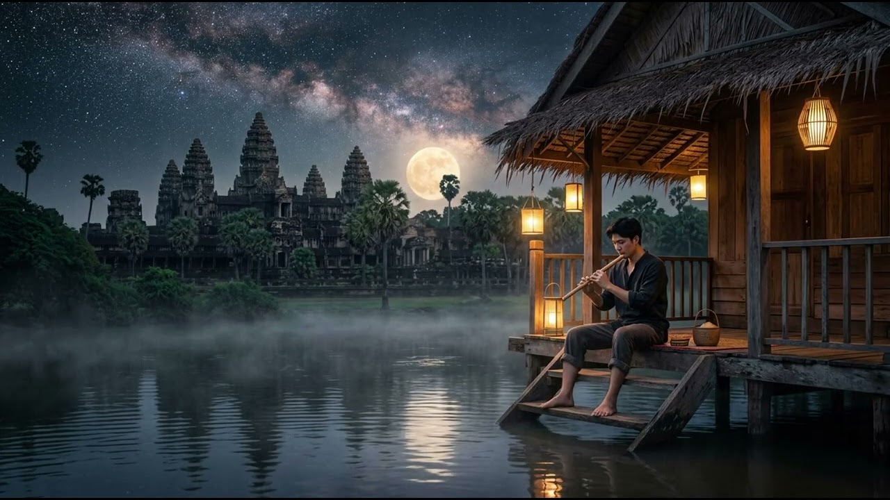 Relaxing Flute Music For Night Sleep Sound. #relaxingmusic #sleepmusic #stressrelief #flutemusic