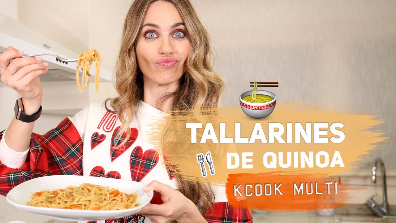 Receta Tallarines De Quinoa con kcook Multi de Kenwood - Vanesa Romero TV