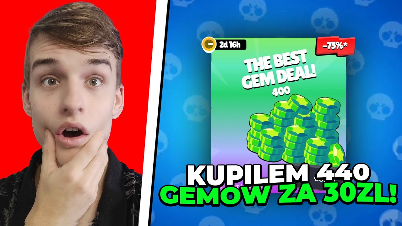 NAJLEPSZA OFERTA ZA GEMY W BRAWL STARS