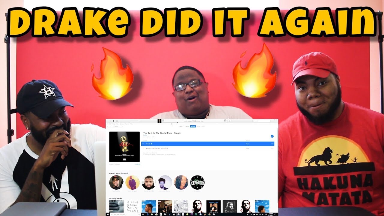 Drake - The Best In The World Pack (REACTION) 🔥
