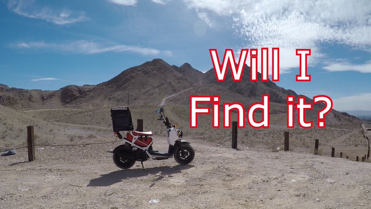 Wild afternoon ride on my Honda Ruckus. Did I find what I was looking for?