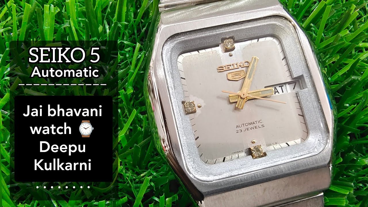 SEIKO 5 AUTOMATIC || VINTAGE ⌚️ WATCH || REPAIR || BUFFING AND POLISHING.