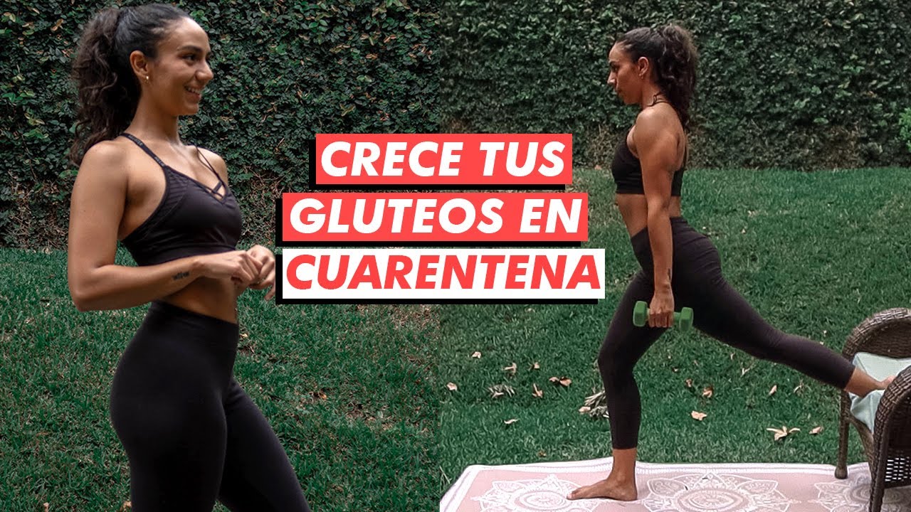 RUTINA PARA AUMENTAR TUS GLÚTEOS DESDE CASA // Cuadriceps De Piedra