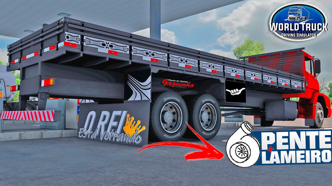 Instalando Pente na Turbina e Lameiro Caminhão World Truck Driving Simulator!