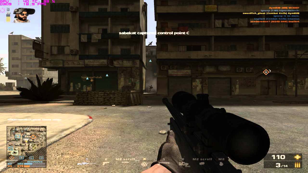 Battlefield Play4free L96 gameplay 45/8