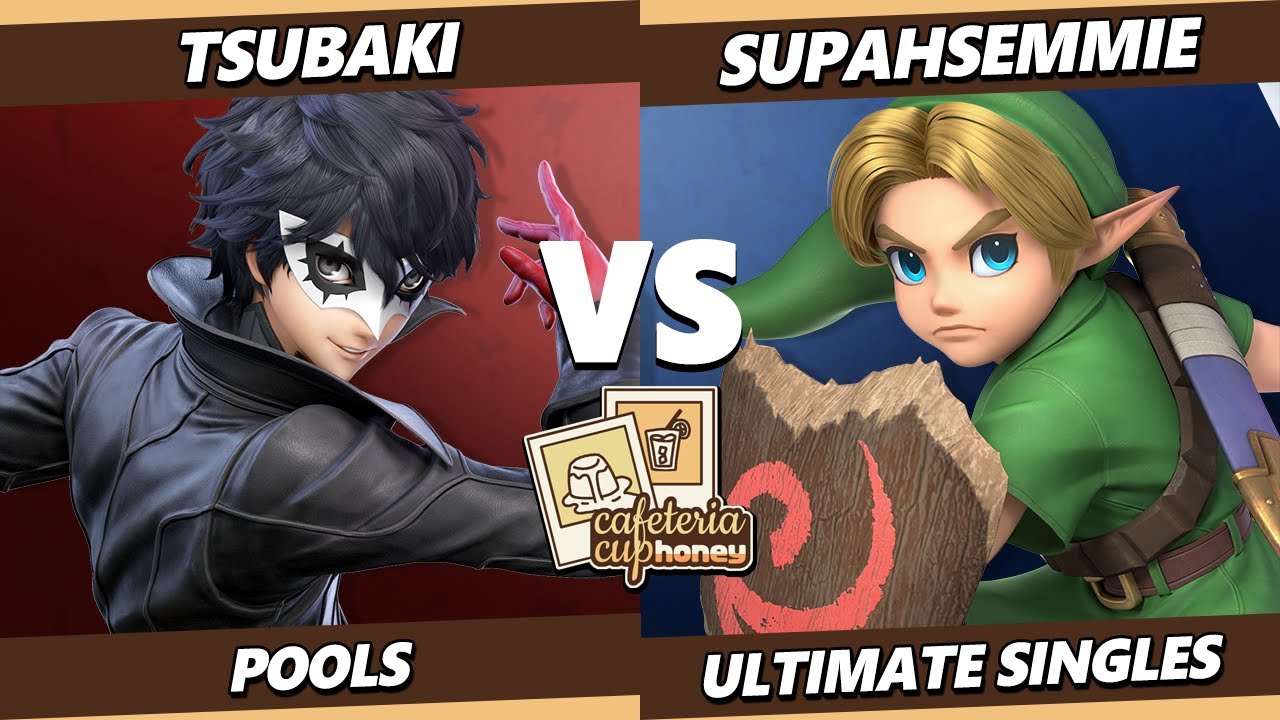 Cafeteria Cup 2 - Tsubaki (Joker) Vs. Supahsemmie (Young Link) Smash Ultimate - SSBU