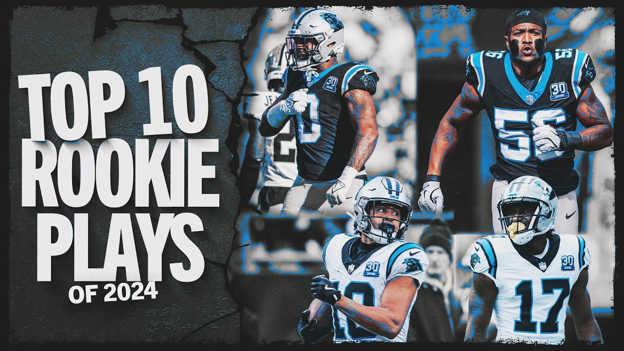 Top 10 ROOKIE Plays of 2024 | Carolina Panthers
