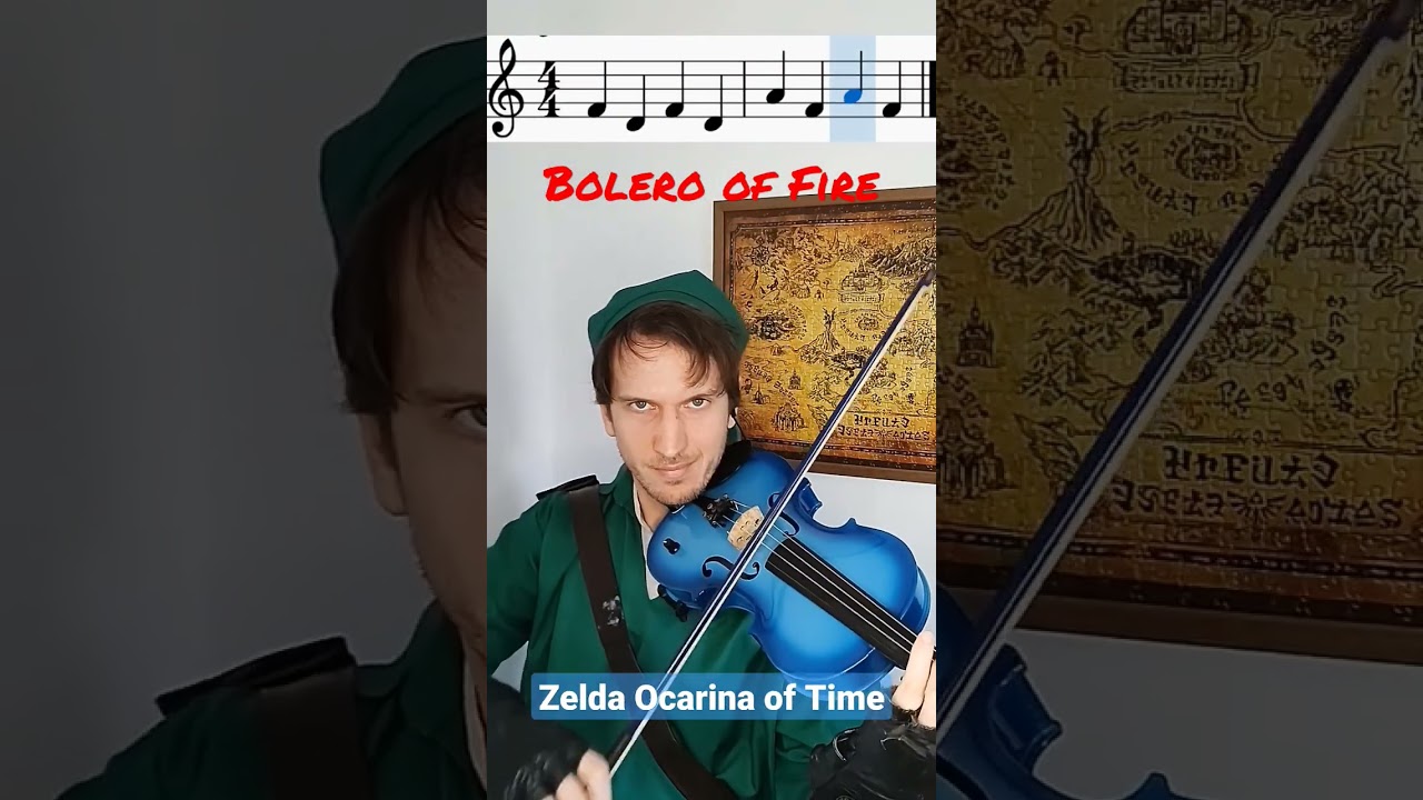 Bolero of Fire (short), Violin