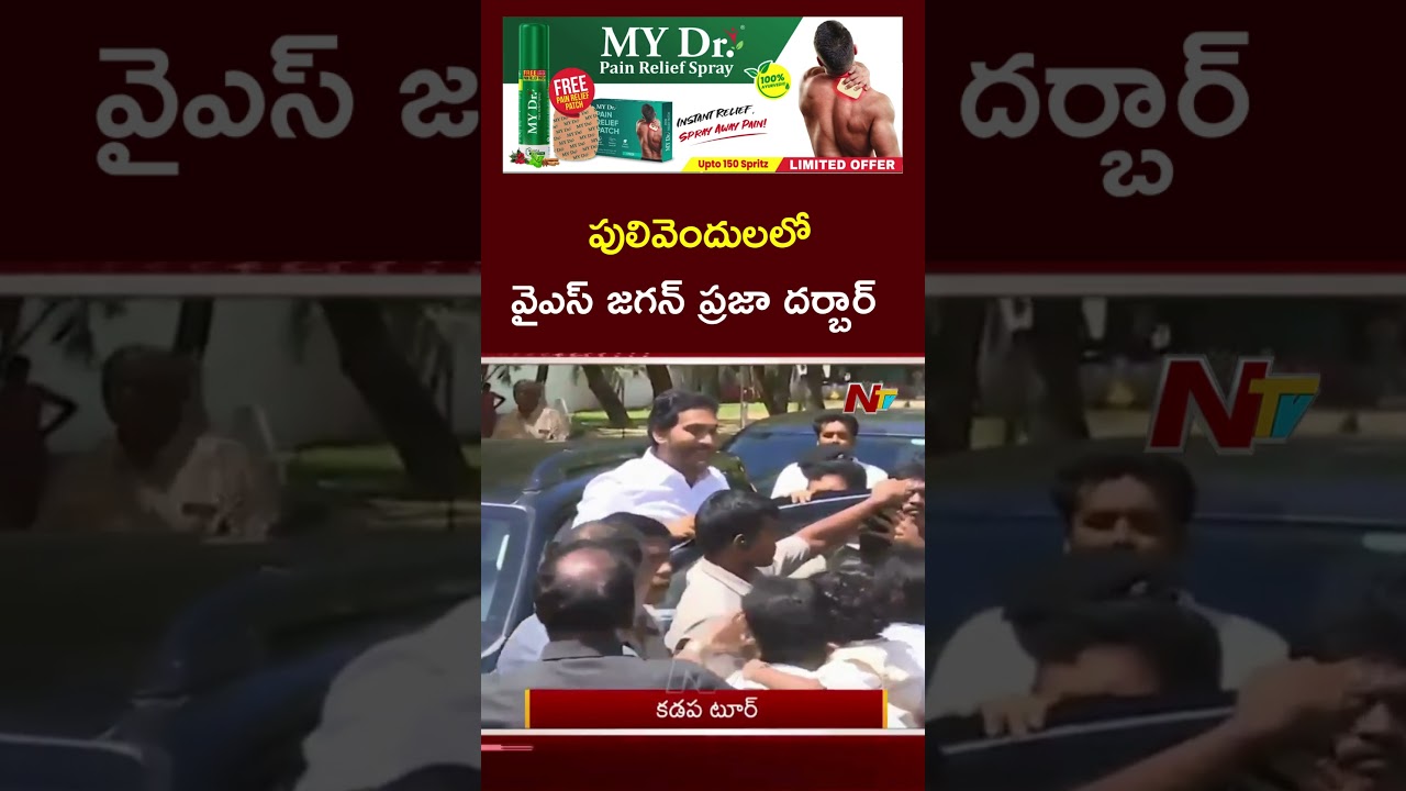 YS Jagan Praja Darbar At Pulivendula YSRCP Camp Office Today | Ntv