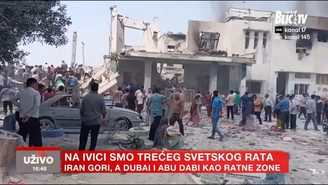 DA LI NAM PRETI TREĆI SVETSKI RAT? Iran gori, a Dubai i Abu Dabi kao ratne zone