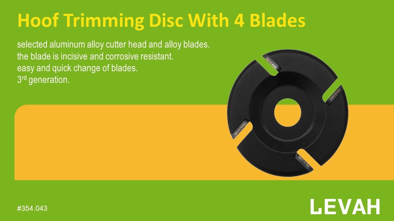 LEVAH -hoof discs knives, best hoof trimming disc, cattle hoof trimming disc, China supplier factory