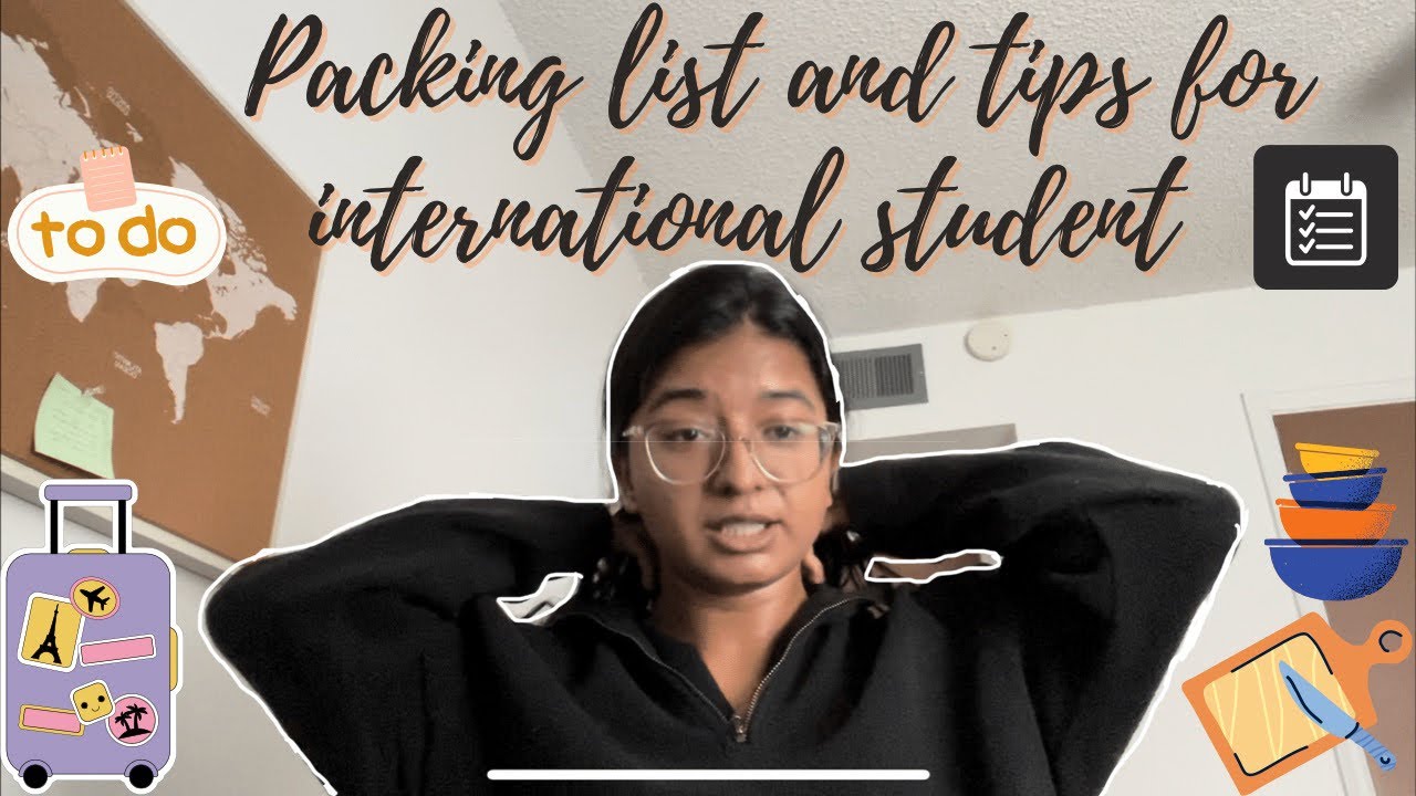 Packing list for an international student 🇳🇵🇺🇸| Extra tips✨