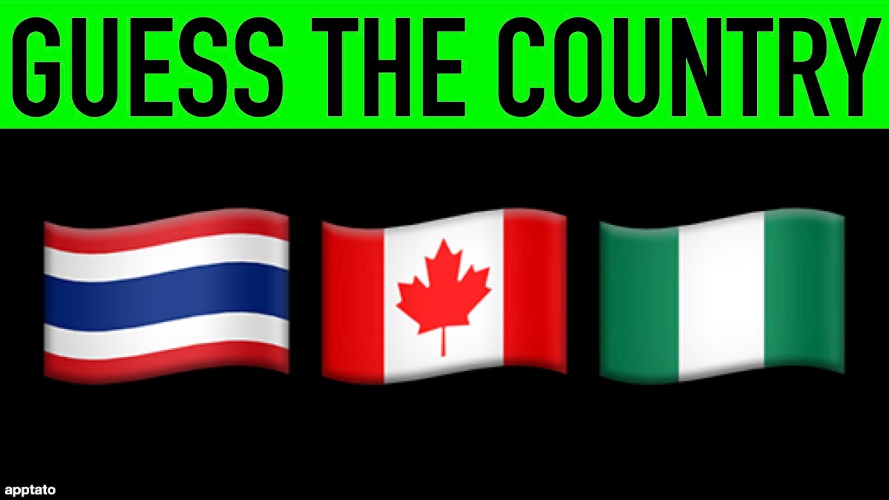 Guess the Country by Its Flag Emoji — Easy to Expert (40 Countries)
