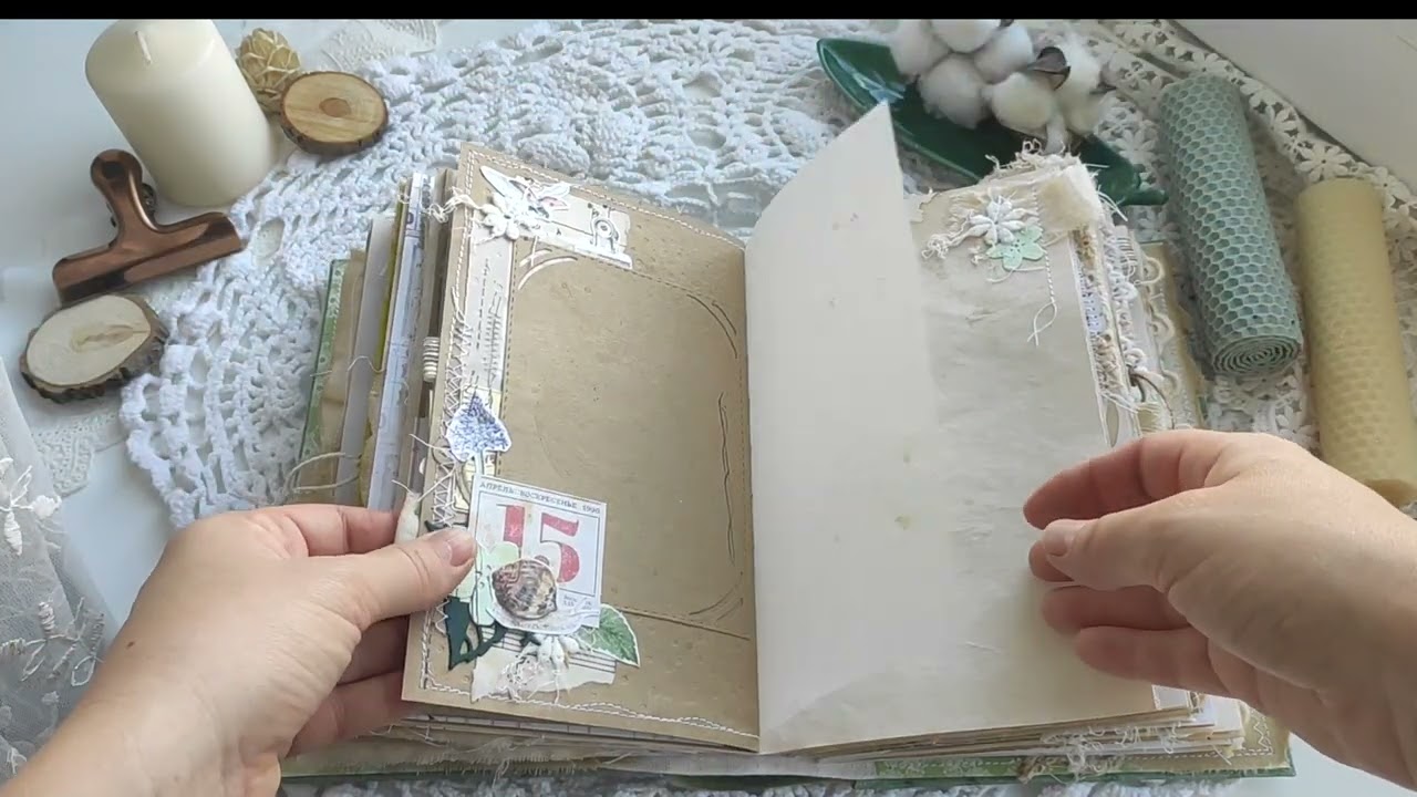 Обзор блокнота в эко стиле - Джанк бук - Junk book