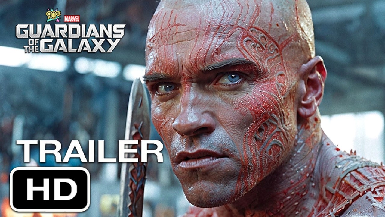 90's GUARDIANS OF THE GALAXY - Teaser Trailer | Retro A.I. Concept