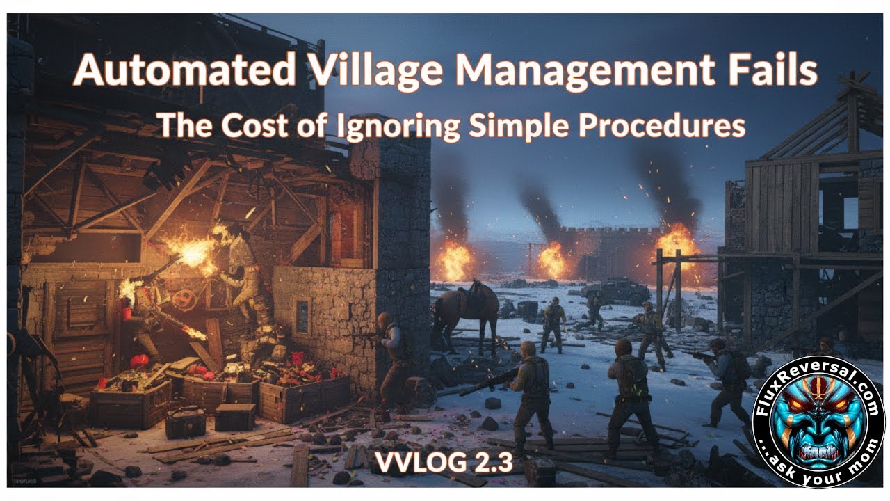 Automated Village Management Fails: The Cost of Ignoring Simple Procedures (VVLOG 2.3)