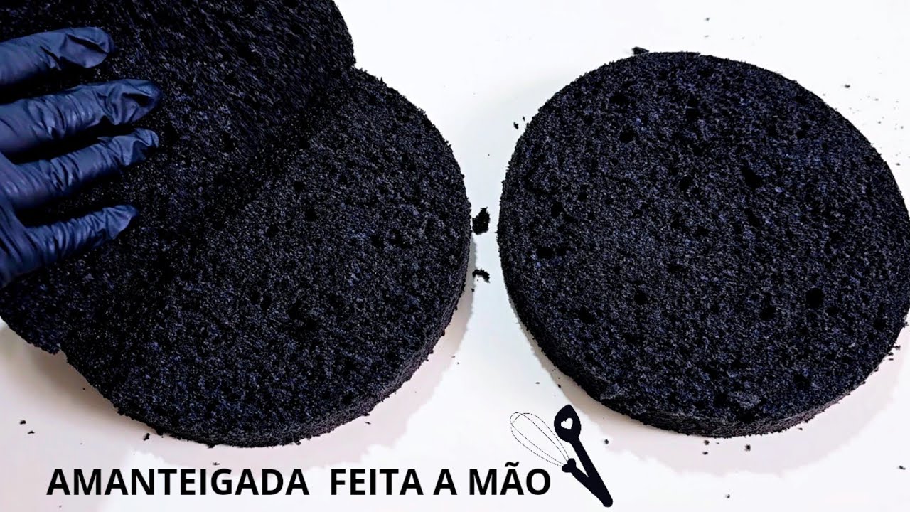 MASSA AMANTEIGADA BLACK NÃO ENDURECE NA GELADEIRA/ 😱FEITA A MÃO.🖐 SEM BATEDEIRA. UM 💣 Com a NIQUE🇧🇷
