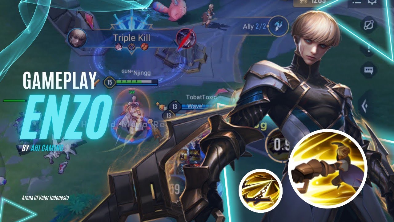 PERFECT INITIATOR | ENZO GAMEPLAY #10| AOV | ROV | LIENQUANMOBILE #aov #rov
