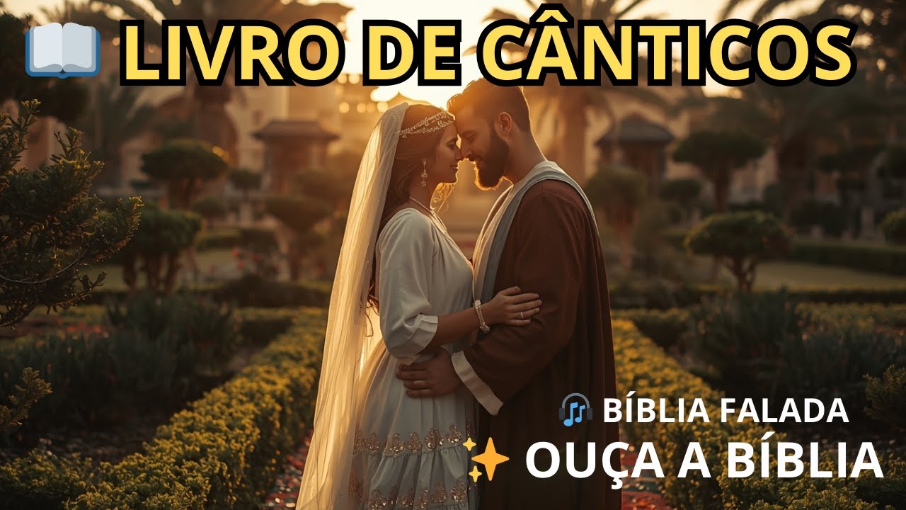 Cânticos – Bíblia Falada Completa | Cantares de Salomão Narrado | Narração Bíblica em Áudio