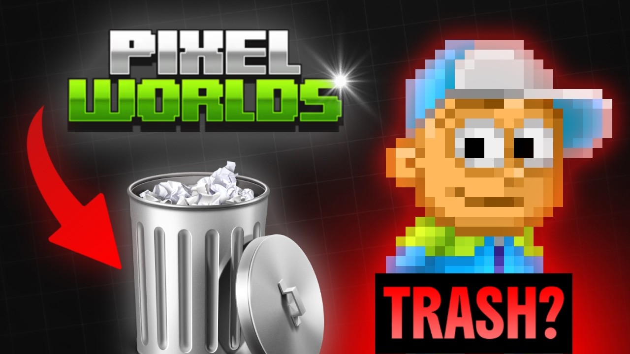 This TRASH should have stayed SHUT DOWN? Pixel Worlds