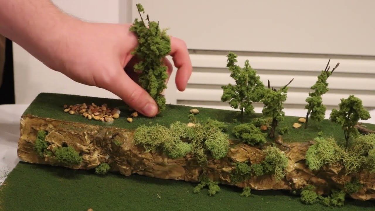 How to Make Model Trees from Scratch (Model Railway Vlog 3)