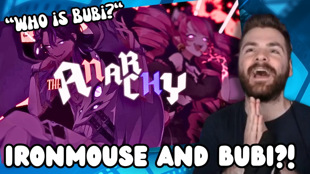 G.O.T Games РЕАКЦИЯ на Анархию - Ironmouse x Bubi!