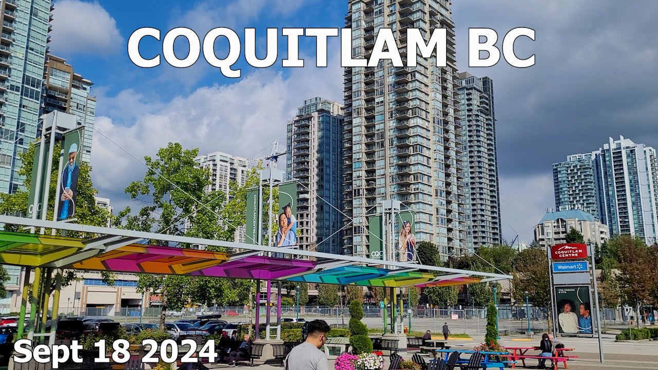 COQUITLAM BC CANADA | 4K Metro Vancouver Drive on September 18 2024