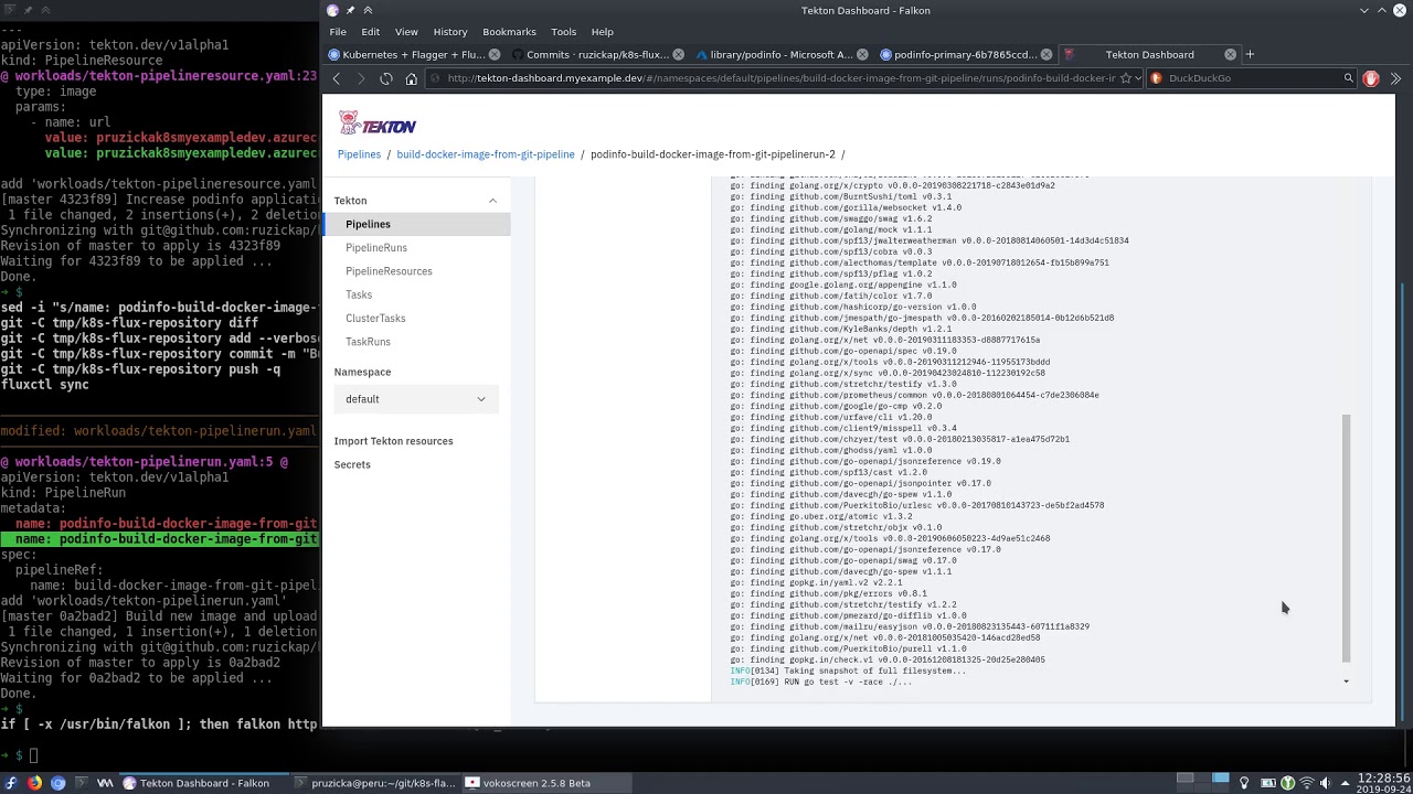 Kubernetes and canary deployment using Flagger + Flux + Istio