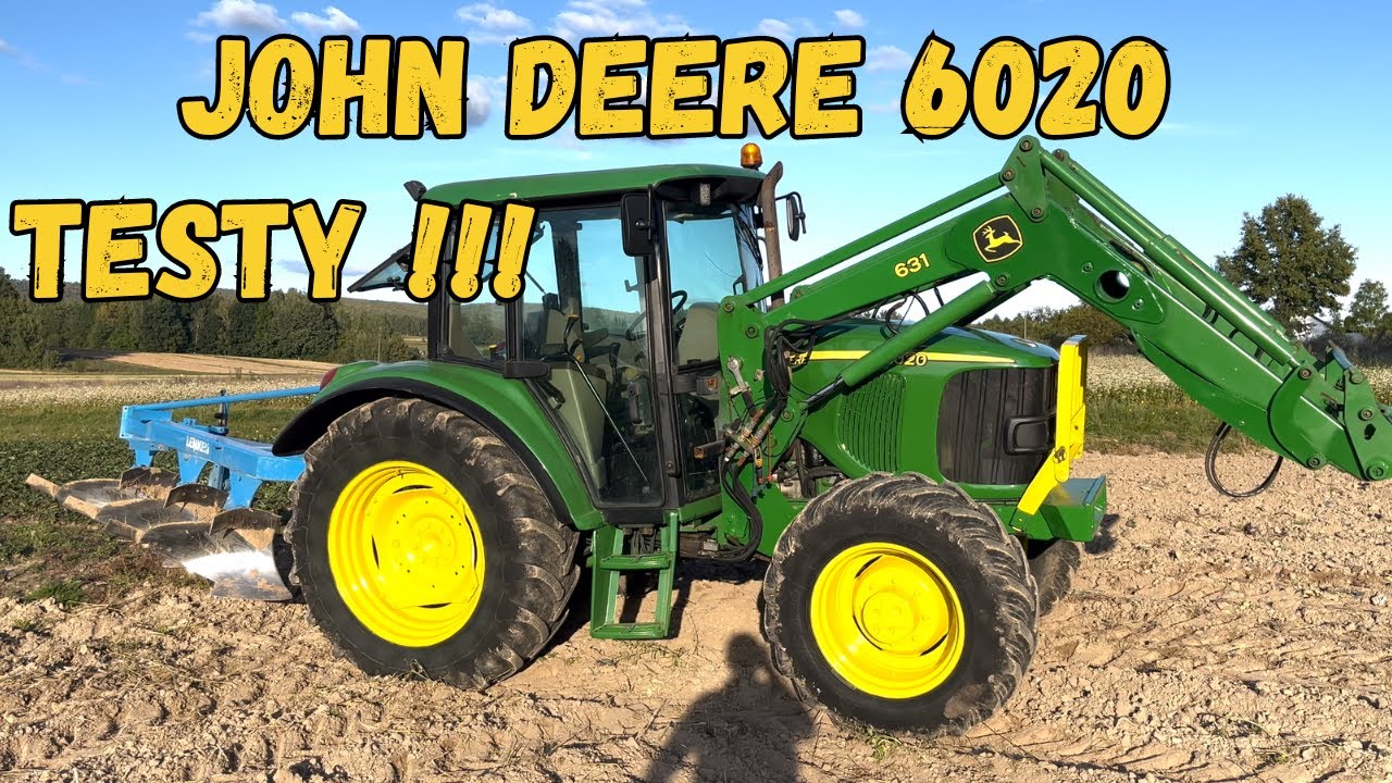 John Deere 6020 Testy Orka Lemken 3