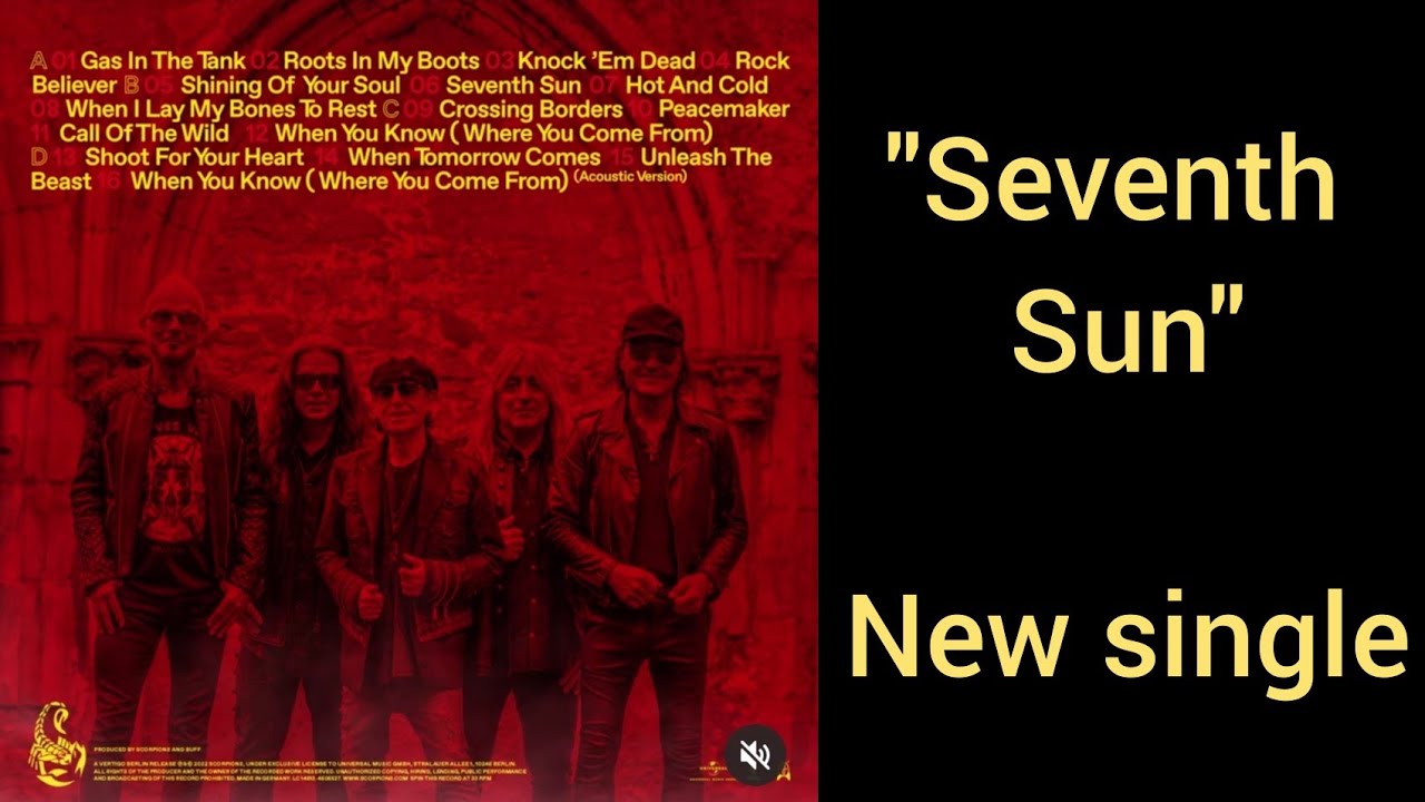 Scorpions - Seventh Sun (New Single February 2022)